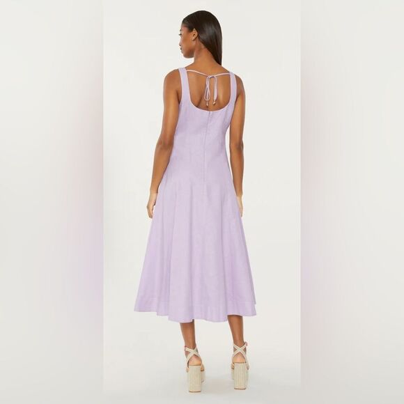 Likely Marro Dress in Lilac Size 6 NWT $268 - Picture 4 of 6